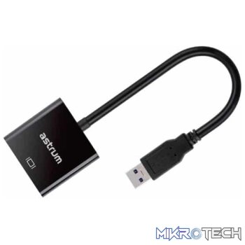 USB 3.0 Male to VGA Female Display Adapter  DA550